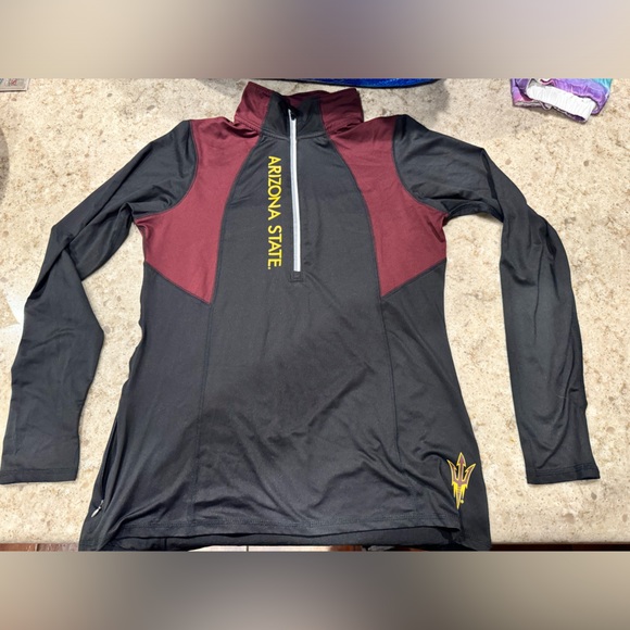 ASU fitted 3/4 zip up jacket - Picture 1 of 3